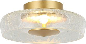 Люстра потолочная 30 см, 15W, 3000K, Stilfort 4046/00/01C, золото