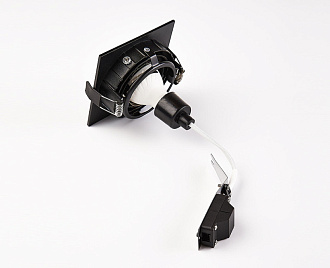 Встраиваемый светильник Italline DE 201 black, черный, вр 9,8 см