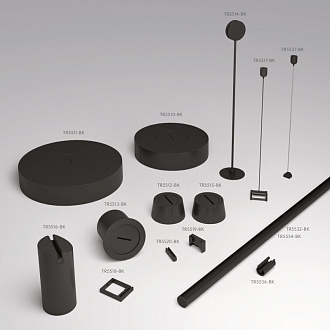 Стойка 150 см Denkirs Belty Rod TR5532-BK, черный