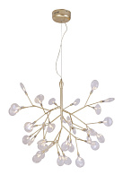 Светильник подвесной 72 см, Crystal Lux EVITA SP36 GOLD/TRANSPARENT Золотой