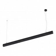 Светодиодный светильник 120 см, 40W, 4000K, Novotech Iter 358874, черный