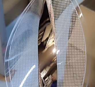 Подвесной светильник 12 см, 7W, 4000K, Lussole Benton LSP-7343, золото, LED сеточка