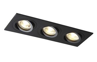 Светильник встраиваемый 26*9 см, Crystal Lux CLT 002C3 BL Черный