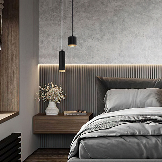 Светильник подвесной светодиодный 9W 4200K чёрный 50244 LED Elektrostandard