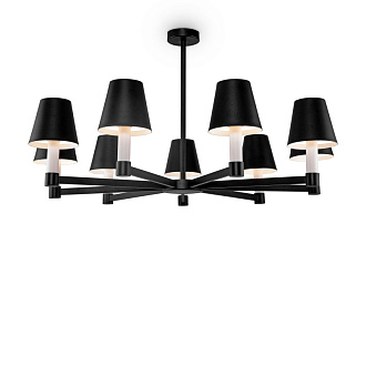 Люстра потолочная Maytoni Tet-a-tet MOD104PL-09B, диаметр 91 см, черный