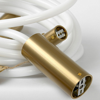 Люстра потолочная 840* см, LED 118W 4000K Lussole LSP-7215 матовое золото