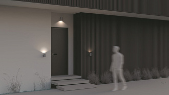 Светильник 14 см, Maytoni Bowery O574WL-01GR, серый