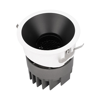 Встраиваемый светильник 7*7,5 см, 1*LED*12W 4000K LOFT IT Comb 10330/E White Black белый, черный, вр 6 см