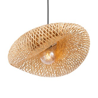 Светильник 43 см, Freya Wavy FR5243PL-01BR8, черный-коричневый