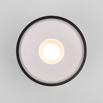 Накладной светодиодный влагозащищенный светильник IP65 35141/H черный Elektrostandard