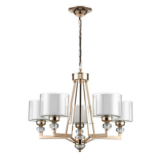 Подвесная люстра  67*100 см, 5*E27 золото Vele Luce Lotus VL1054L05