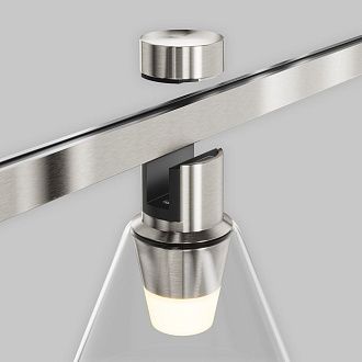 Трековый светильник  TR147-1-3W3K-PT **-10,2 см, *LED*3W, K, Maytoni technical FLARITY TR147-1-3W3K-PT, Платина