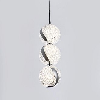 Подвесной светильник 10*10*200 см, LED 15W, 4000K, Хром MODESTYLE MS.89120.1