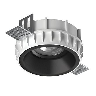 Комплект со светильником *8,5*- см, *Gu5.3 Lightstar Domino G214607BMOD, Белый; Черный, вр 9 см