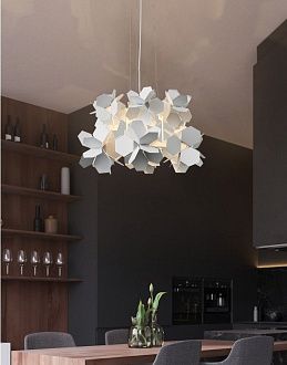 Подвесная люстра Inodesign Hydrangea White 45.480