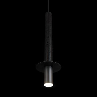 Подвесной светильник 13 см, Loft IT Everest 10583B Black, черный-травертин