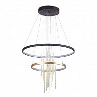 Светильник 60 см, 63W, 4000K Odeon Light Monica 3901/63L, золото-черный