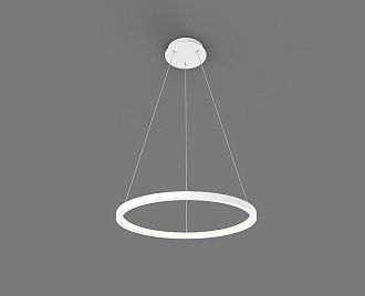 Подвесная люстра 60 см, 30W, 3000K, Italline IT013-6027 white 3000K, белый