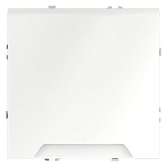 Розетка встраиваемая Voltum S70 с заземлением, защитными шторками и крышкой 16А, белый матовый пластик Soft touch VLS040302