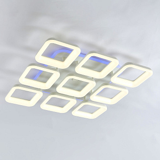 Светодиодный светильник 86 см, 160W с Алисой Citilux Паркер Смарт CL225A290E RGB, 3000-5500K, белый