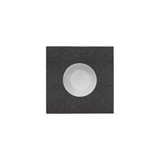 Встраиваемый светильник 8,5*8,5*3 см, GU10 LOFT IT Chip 10338/A Black черный