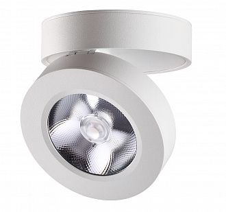 Светильник 10*10 см, LED 12W, 3000K Novotech Groda 357984 белый