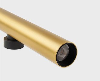 Настенный светильник 38 см, 20W, 3000K, Italline IT02-026 gold 3000K, золото-черный