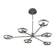 Люстра 95*95*65 см, 6*LED*54W, 3000 - 6000K Gerhort G61415/6GR, Серый;Золото