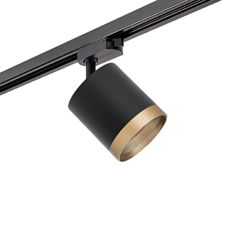 Светильник 8 см, Lightstar Rullo R1T348790, черный-золото