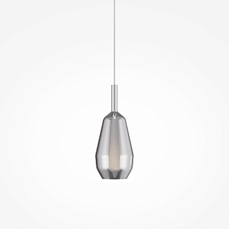 Подвесной светильник 16*16*342 см, 1*E27, 60W, Maytoni Duality MOD271PL-01B8 черный