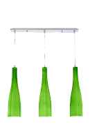 Люстра L583 x W80 x H120, мм, 3*40W (120W), GREEN(Зелёный) Sfera Sveta 5065/3 GREEN