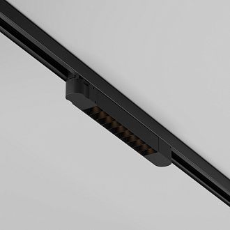 Трековый светильник 34,5*3,5*-6 см, *LED*10W, 4000K, Maytoni Technical Points TR195-3-10W4K-M-B(N), Черный