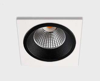 Встраиваемый светильник 7,2*5,4 см, ITALLINE IT08-8035 black 4000K, вр 6,5 см