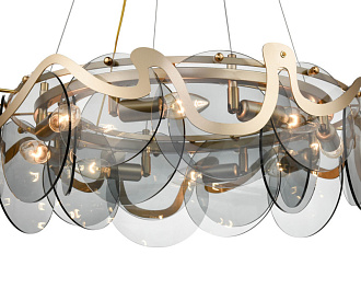 Подвесной светильник  60*120 см, 8*E14 шампань Vele Luce Melodia VL3294P08