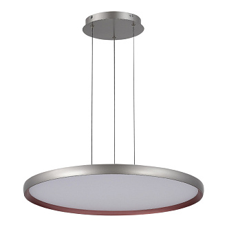 Подвесной светильник 59*200 см, LED, 45W, 3000-6000К, ST-Luce Satellite SL6015.413.01 серый