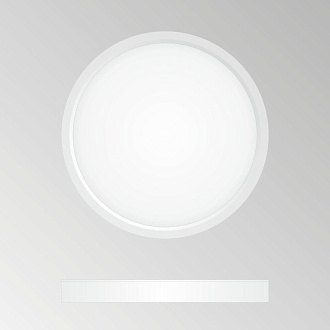 Светильник 23 см, 18W, 3000К, 2200 Lm, 7 м2 Citilux Бейсик CL738180V белый