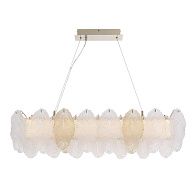 Подвесная люстра 95*16*-170 см, 1*LED, 24W, 3000K, ST-Luce Lightsome SL6135.233.01, золотой