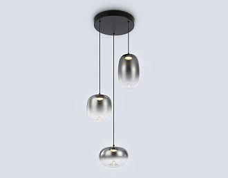 Подвесной светодиодный светильник **- см, **W, 3000K, Ambrella Light High Light LH11099, черный