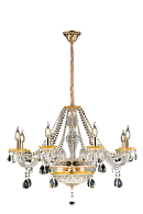 Люстра 830*640-1090, 11*E14, 40W NewRgy Premium 1744/8+3 FGD, Золото