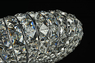 Потолочная люстра диаметр 49 см Maytoni Broche DIA902-06-N  никель