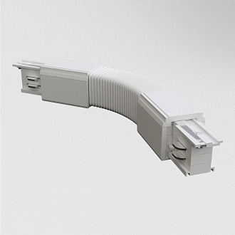 Коннектор гибкий Trinity белый для накладной трековой системы Maytoni Technical Three phase track system Trinity TRA005CF-31W белыйIP 20