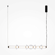 Подвесной светильник 98*16*39,5*137,5 см, LED*39W, 3000 К, Cosmo MOD210PL-L39B3K Maytoni, Черный
