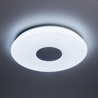 Светильник 50 см, 60W, 3000-4200K музыкальный с Bluetooth Citilux Light & Music CL703M61, белый матовый