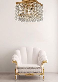 Люстра *24*23 см, 4*E27*60W, Dio D`arte Cremono Gold Cremono E 1.2.24.100 G, Золото