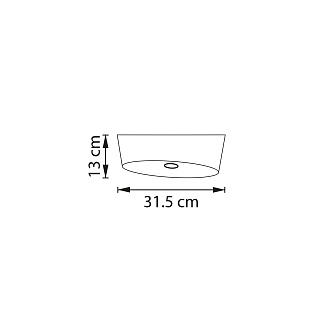 Люстра потолочная 31,5 см, 28W 3000K Lightstar Celesta 809356