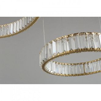Подвесная люстра 80*80-170 см 100W, 3000K, Aployt Nicoletta APL.026.03.100, бронзовый