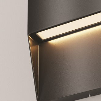 Подсветка для лестниц 11*11 см, LED 3W, 3000К, Черный Maytoni Mane O047SL-L3B3K