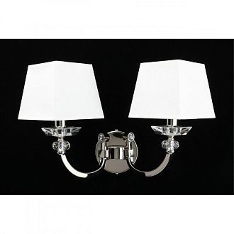 Бра 25*42*29 см, 2*E14, 40W, Aployt Gay APL.754.01.02, хром