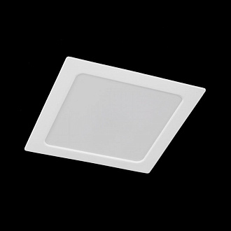 Светильник встроенный 17*3 см, LED*16 W, 4000 К, Белый Citilux Галс CLD55K16N, вр 14,5 см