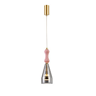 Подвесной светильник 13*180 см, LED, 9W, 4000К, Favourite Dolci 4466-1P латунный